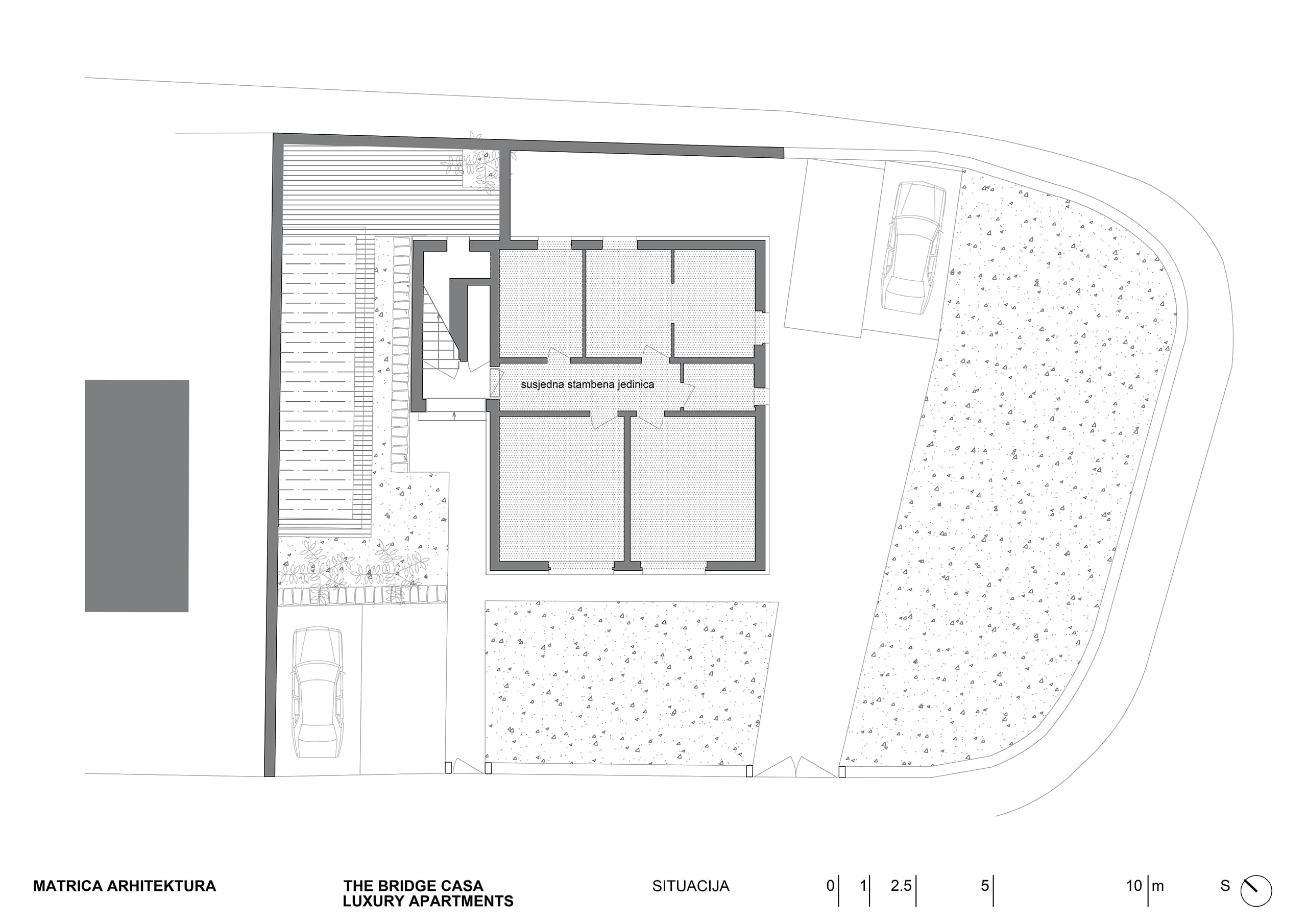 Bridge Casa apartment situacija