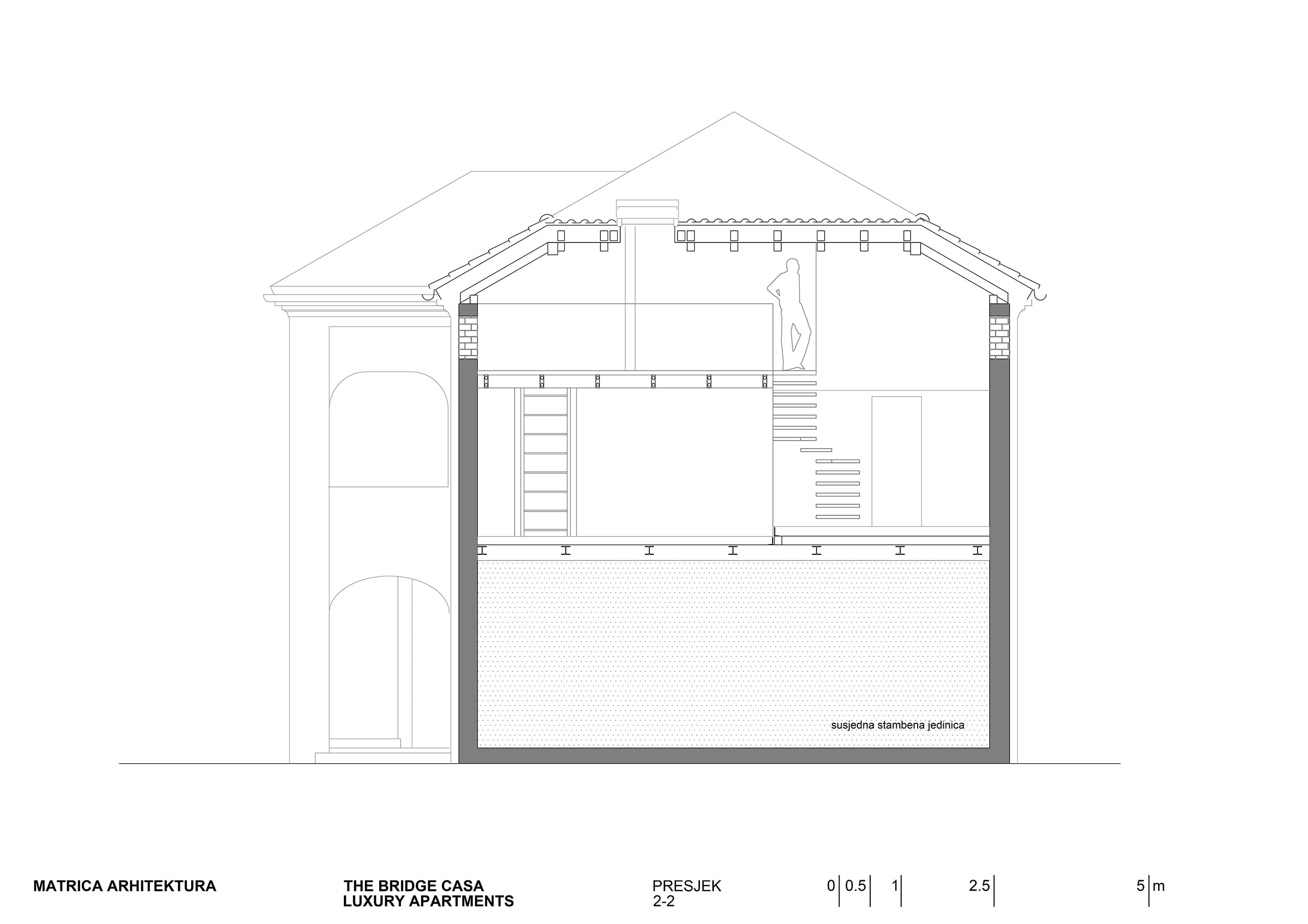 Bridge Casa apartment presjek