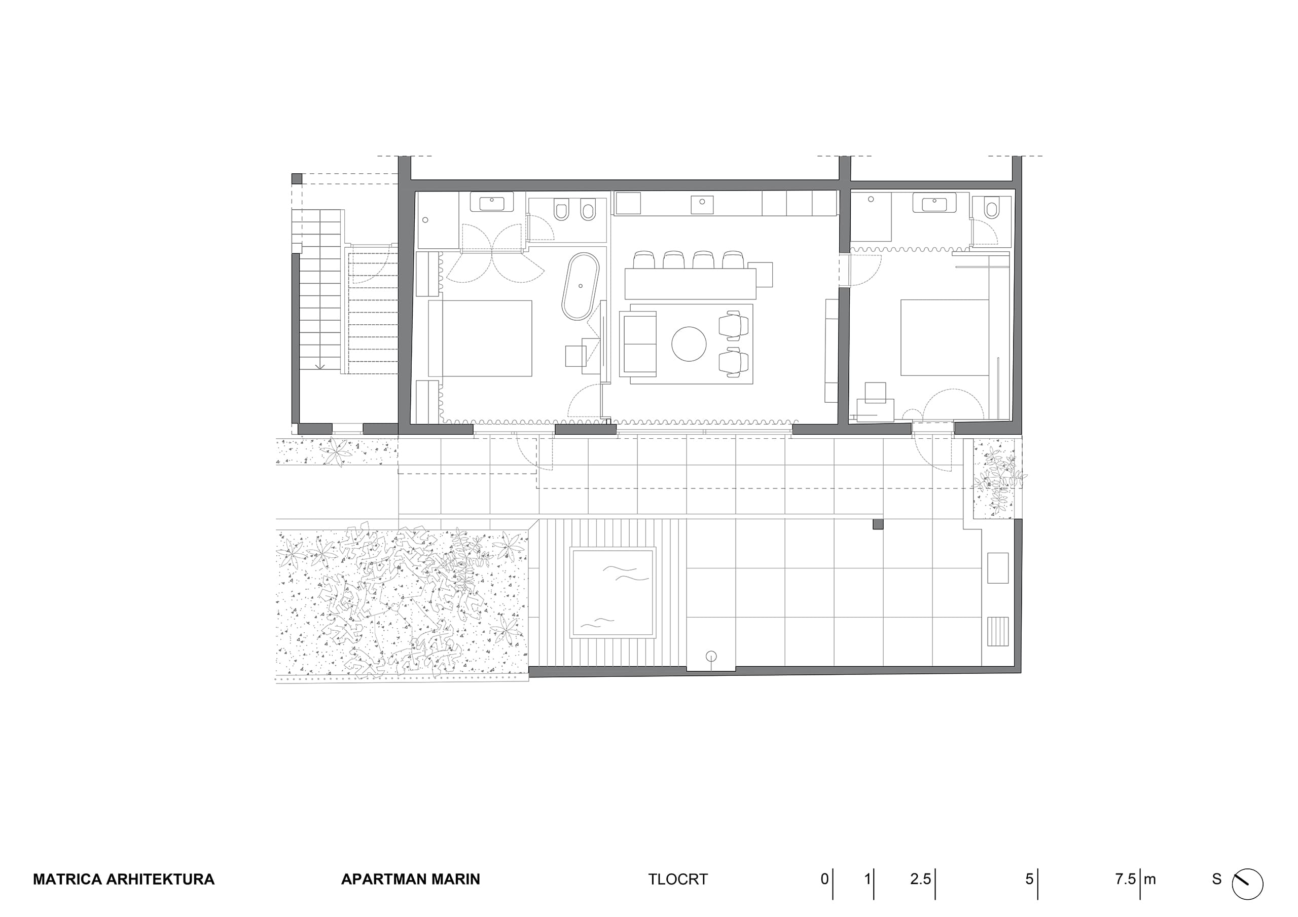 Firefly apartam tlocrt